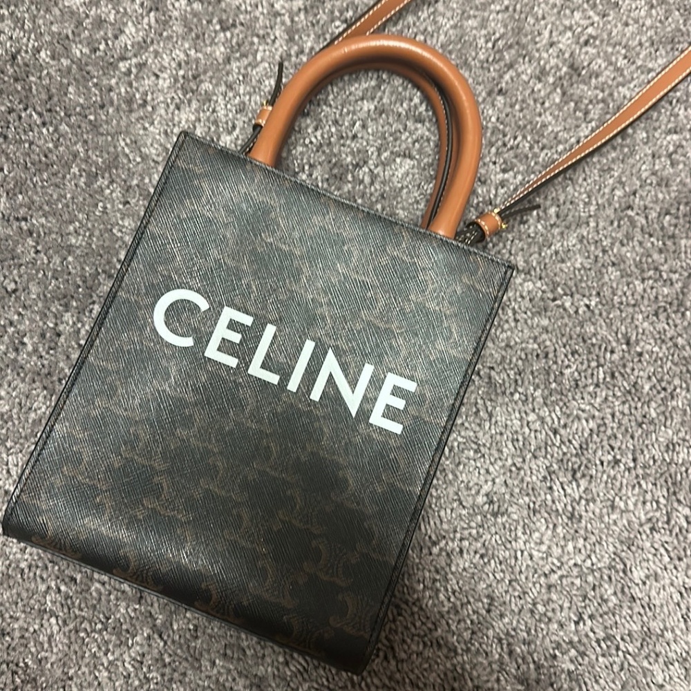 Celine Vertical Mini Triomphe - image 1